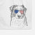 Ginger the Australian Shepherd Decorative Hand Towel