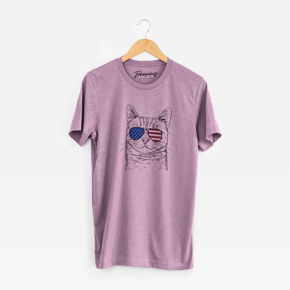 USA Ginger Tom the Tabby Cat - Unisex Crewneck