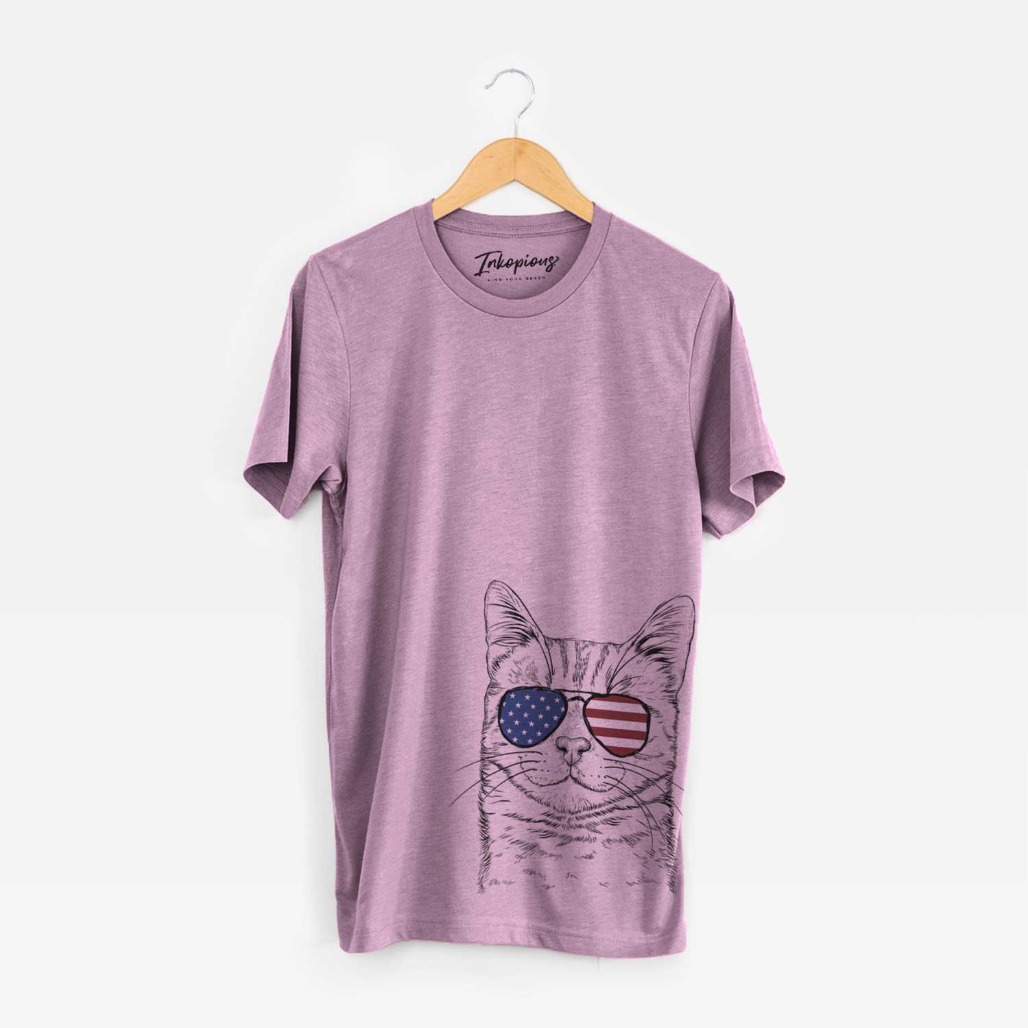 USA Ginger Tom the Tabby Cat - Unisex Crewneck