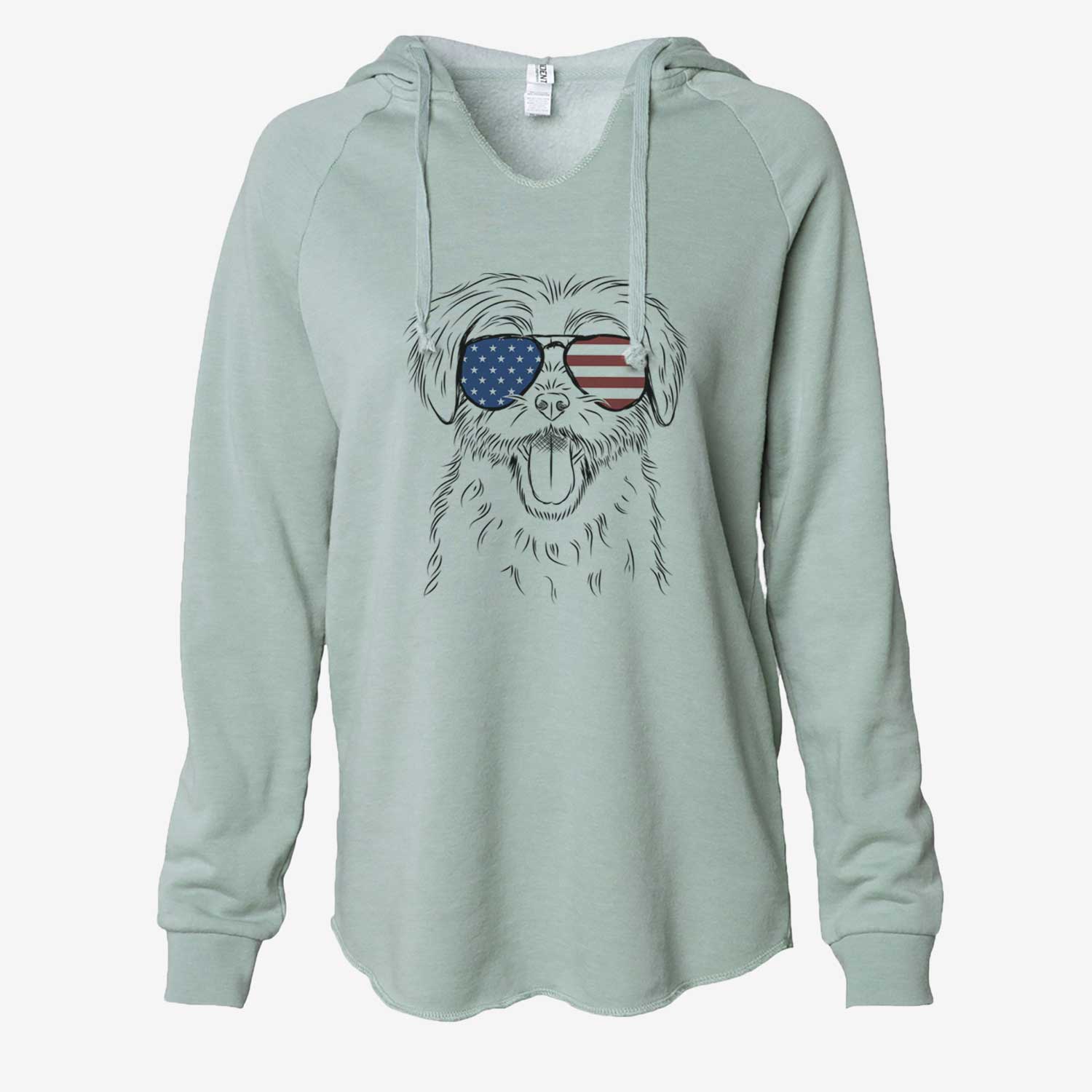 USA Gizmo the Maltese - Cali Wave Hooded Sweatshirt