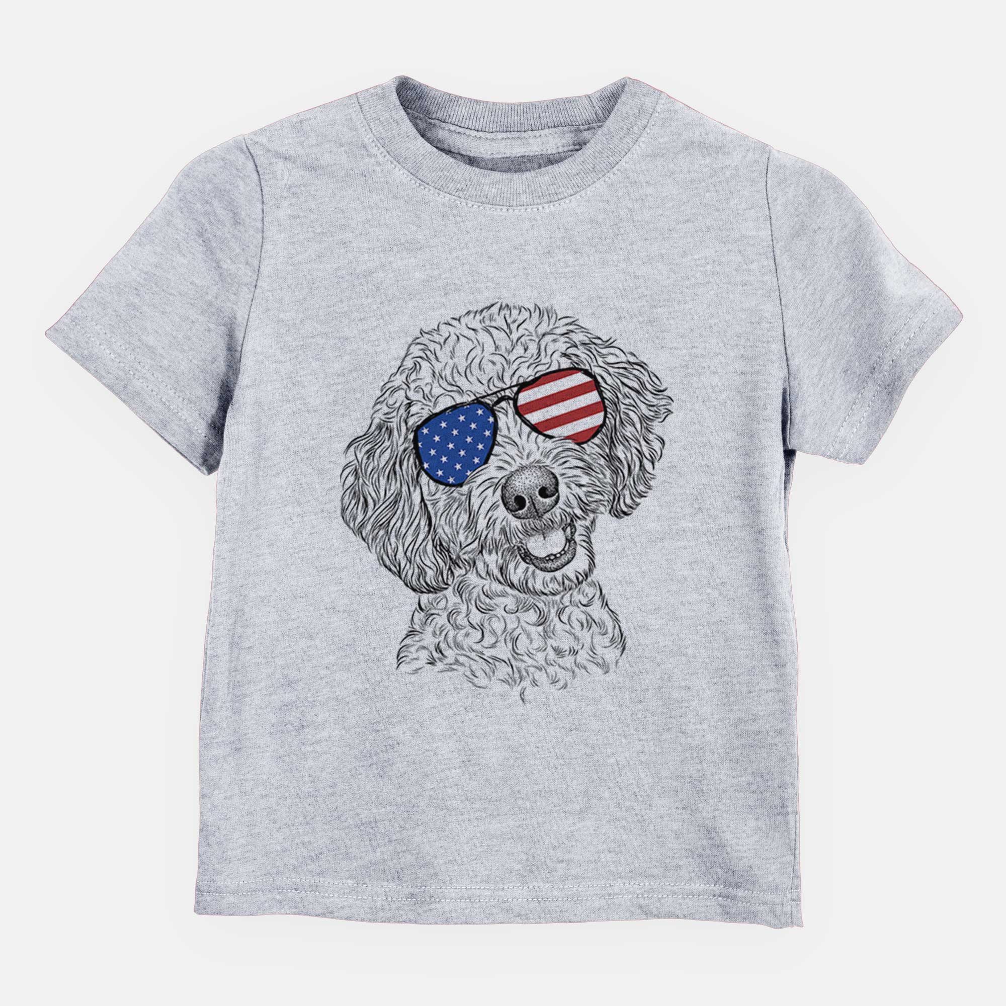 USA Gizmo the Goldendoodle - Kids/Youth/Toddler Shirt