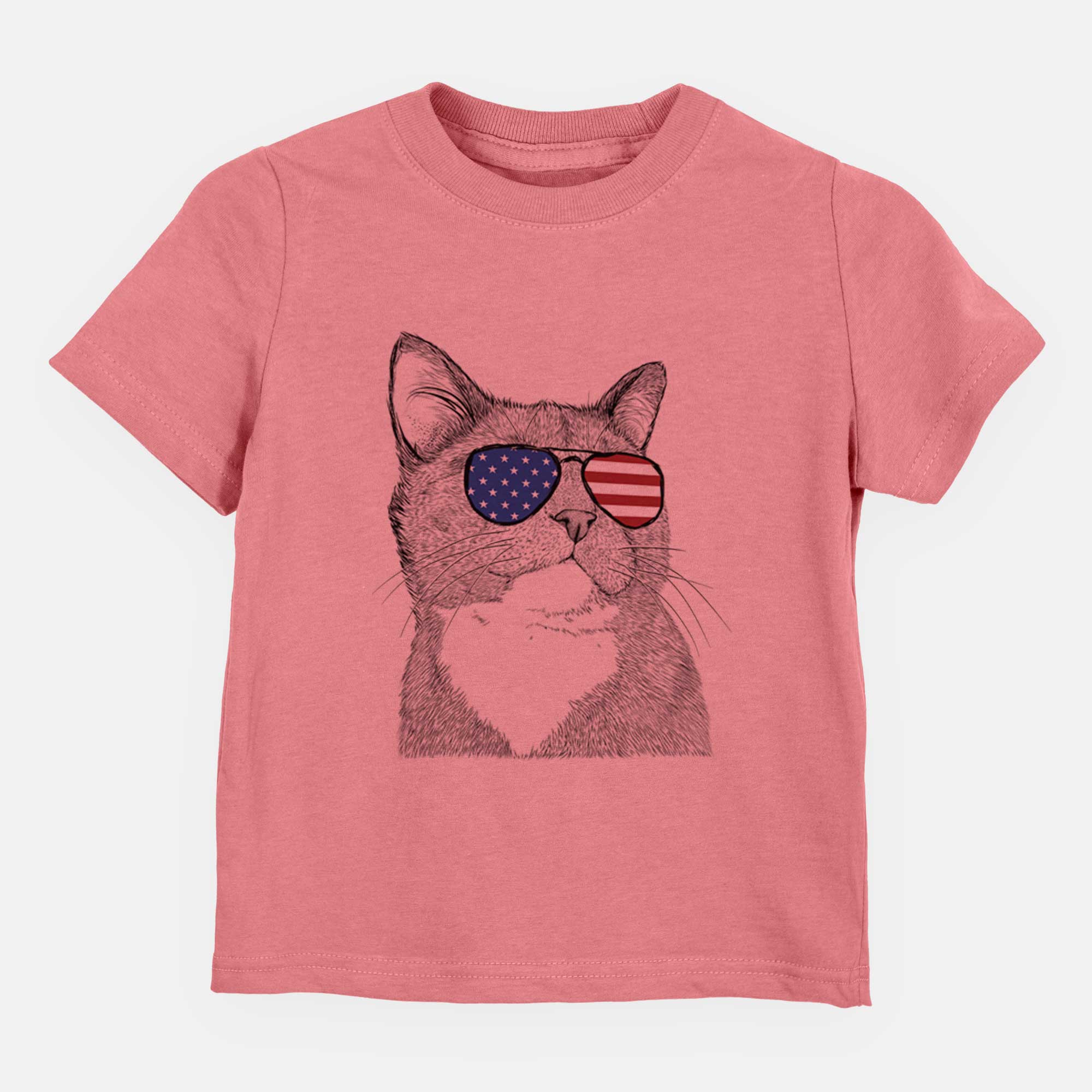USA Gizmo the Grey Cat - Kids/Youth/Toddler Shirt