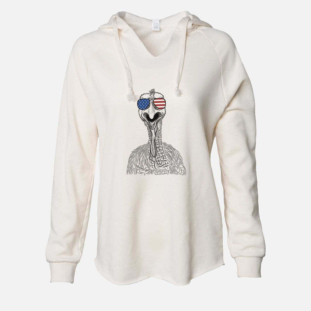 USA Gobble the Turkey - Cali Wave Hooded Sweatshirt