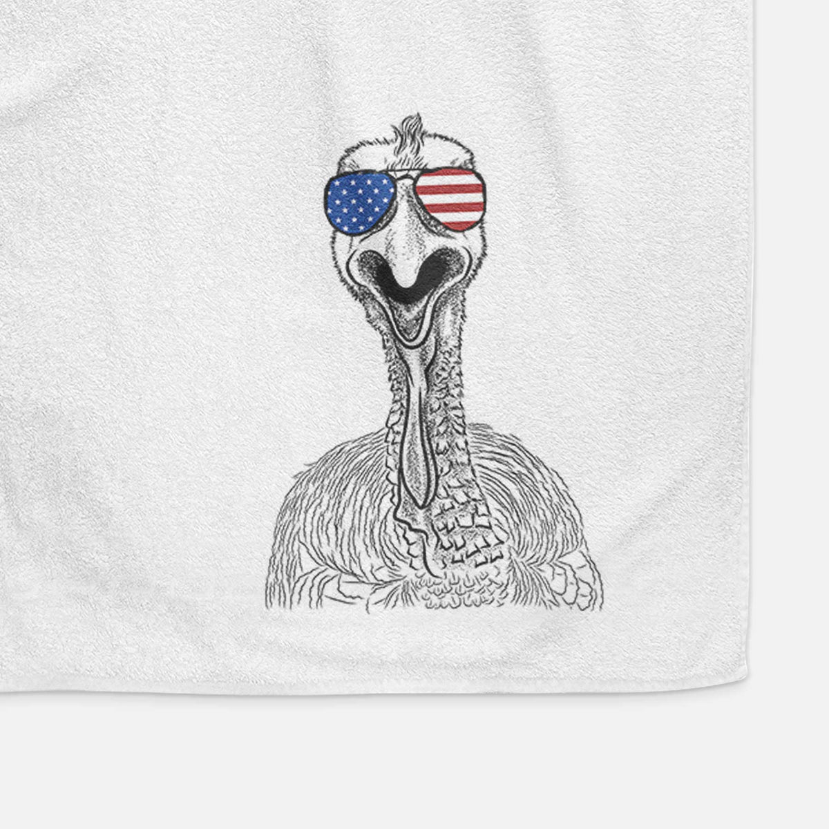 Gobble the Turkey Decorative Hand Towel