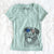 USA Gonzo the Chocolate Lab - Women's Perfect V-neck Shirt