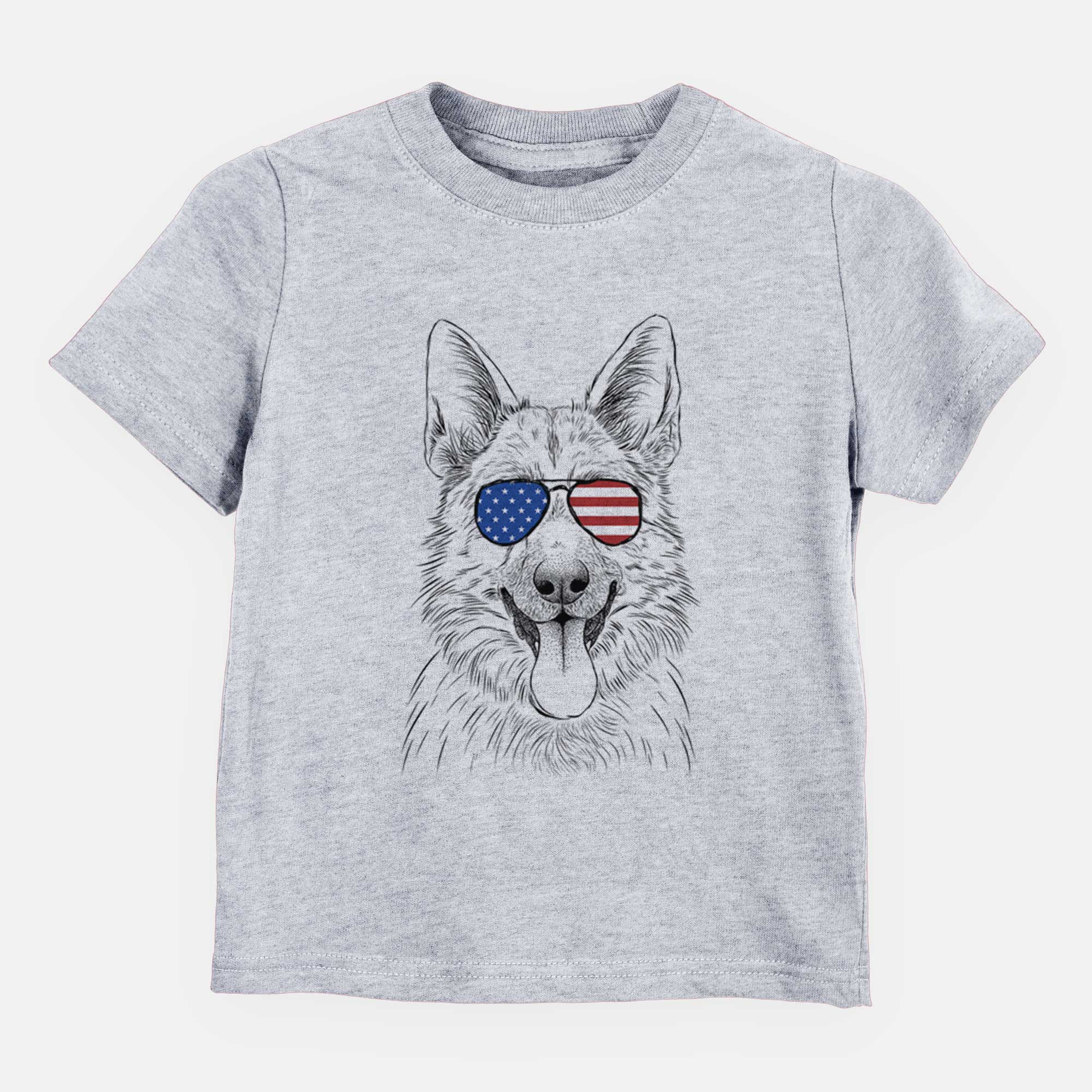 USA Grace the German Shepherd - Kids/Youth/Toddler Shirt