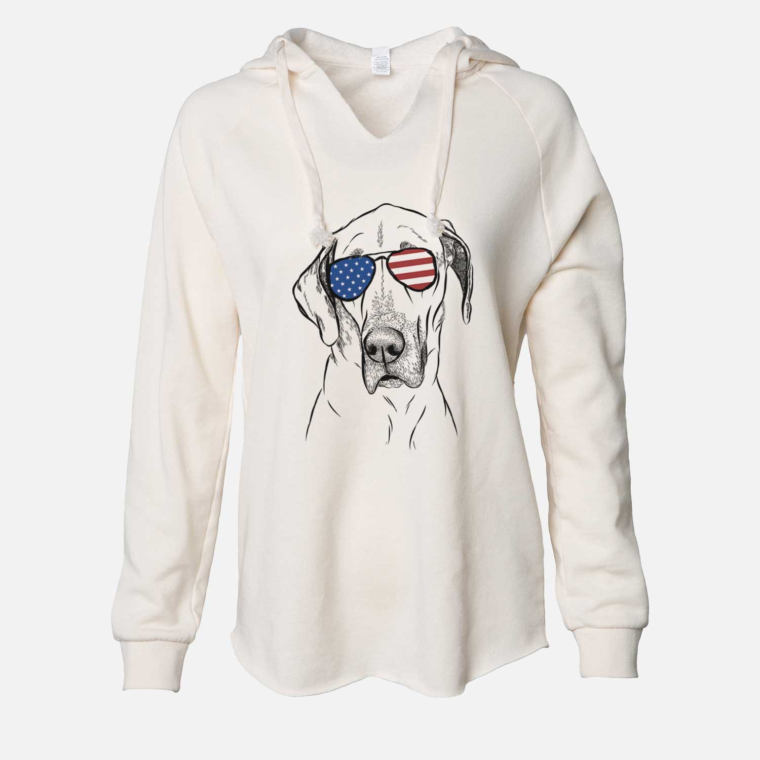 USA Gracie the Great Dane - Cali Wave Hooded Sweatshirt