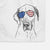 Gracie the Great Dane Decorative Hand Towel