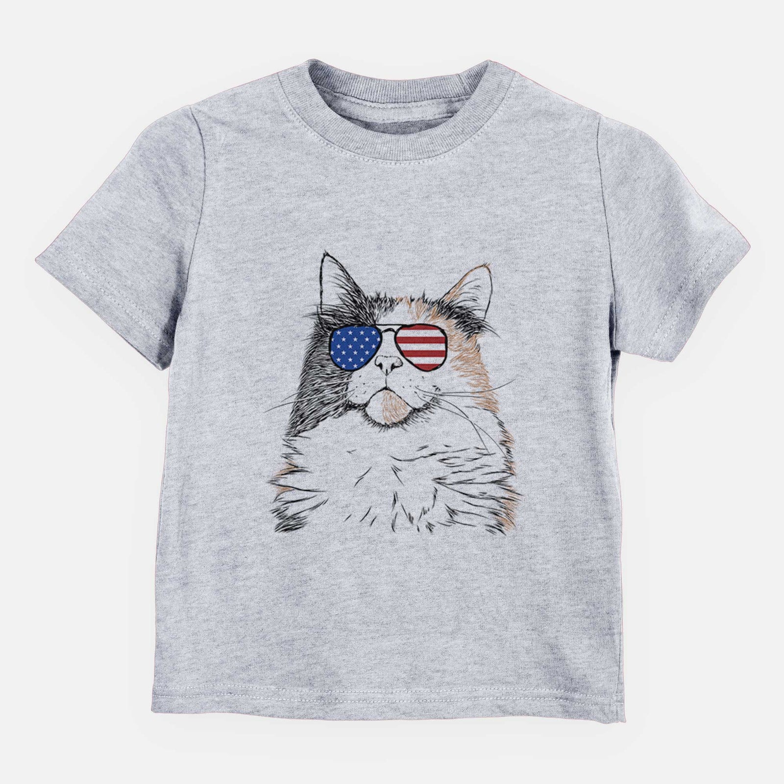 USA Greta the Calico Cat - Kids/Youth/Toddler Shirt