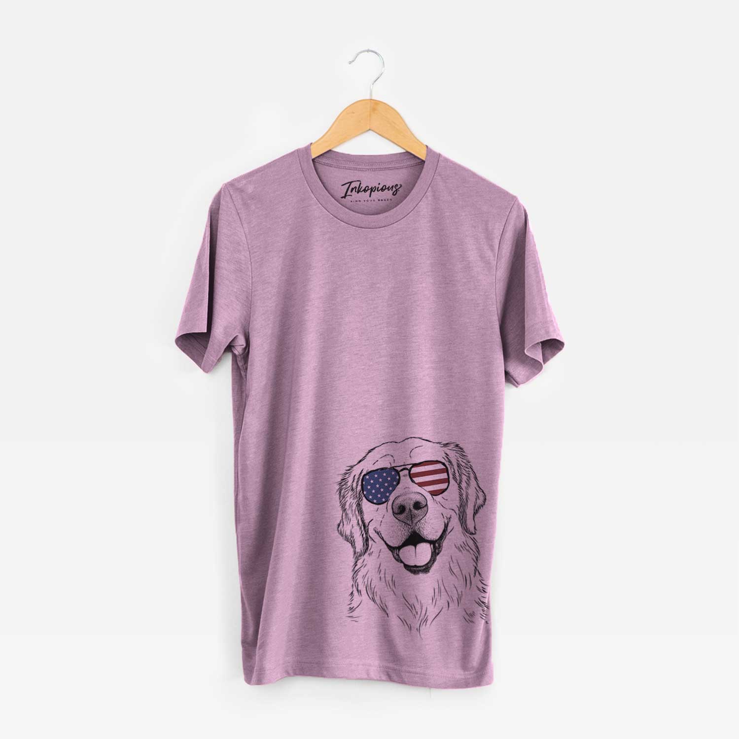 USA Griffin the Golden Retriever - Unisex Crewneck