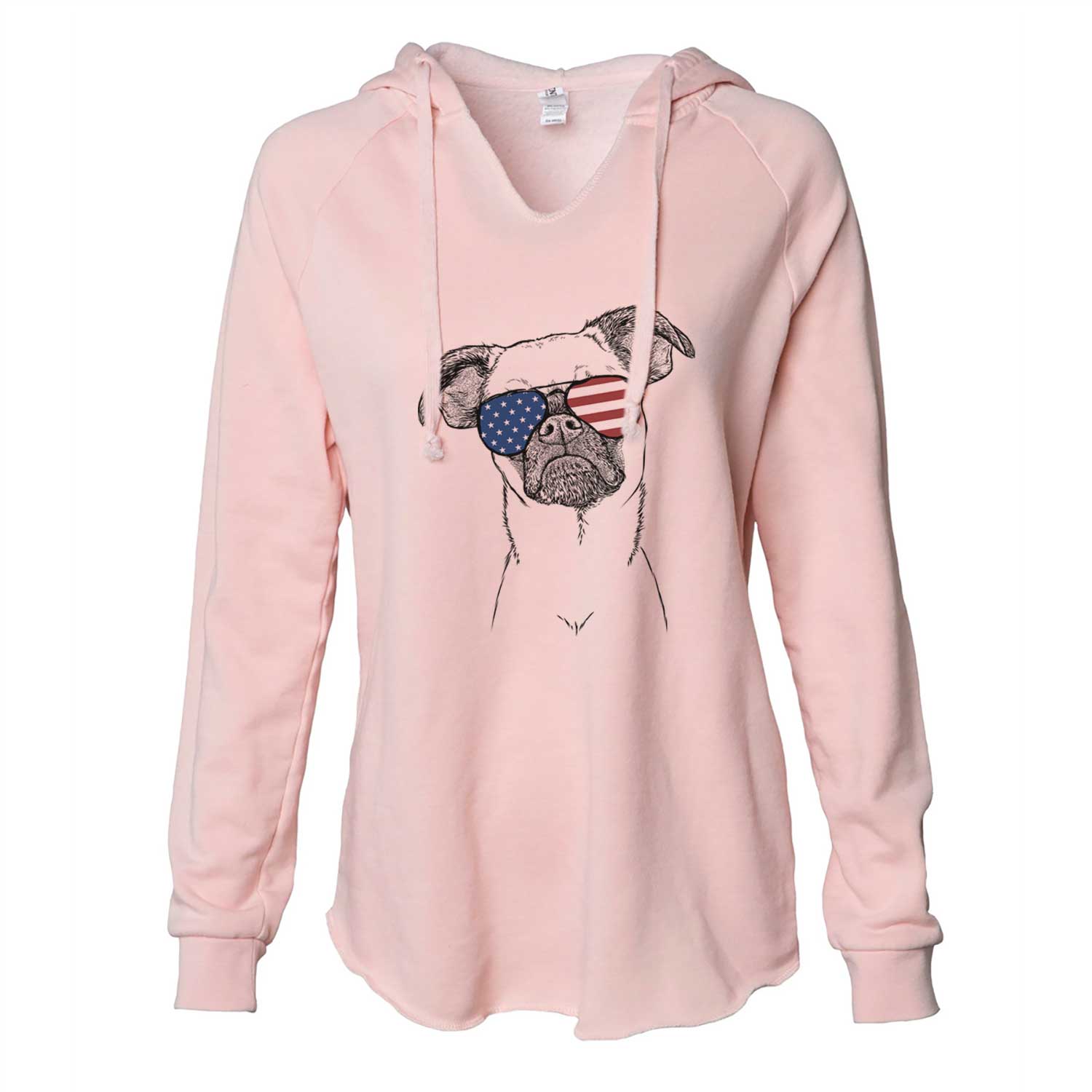 USA Groot the Brussels Griffon - Cali Wave Hooded Sweatshirt