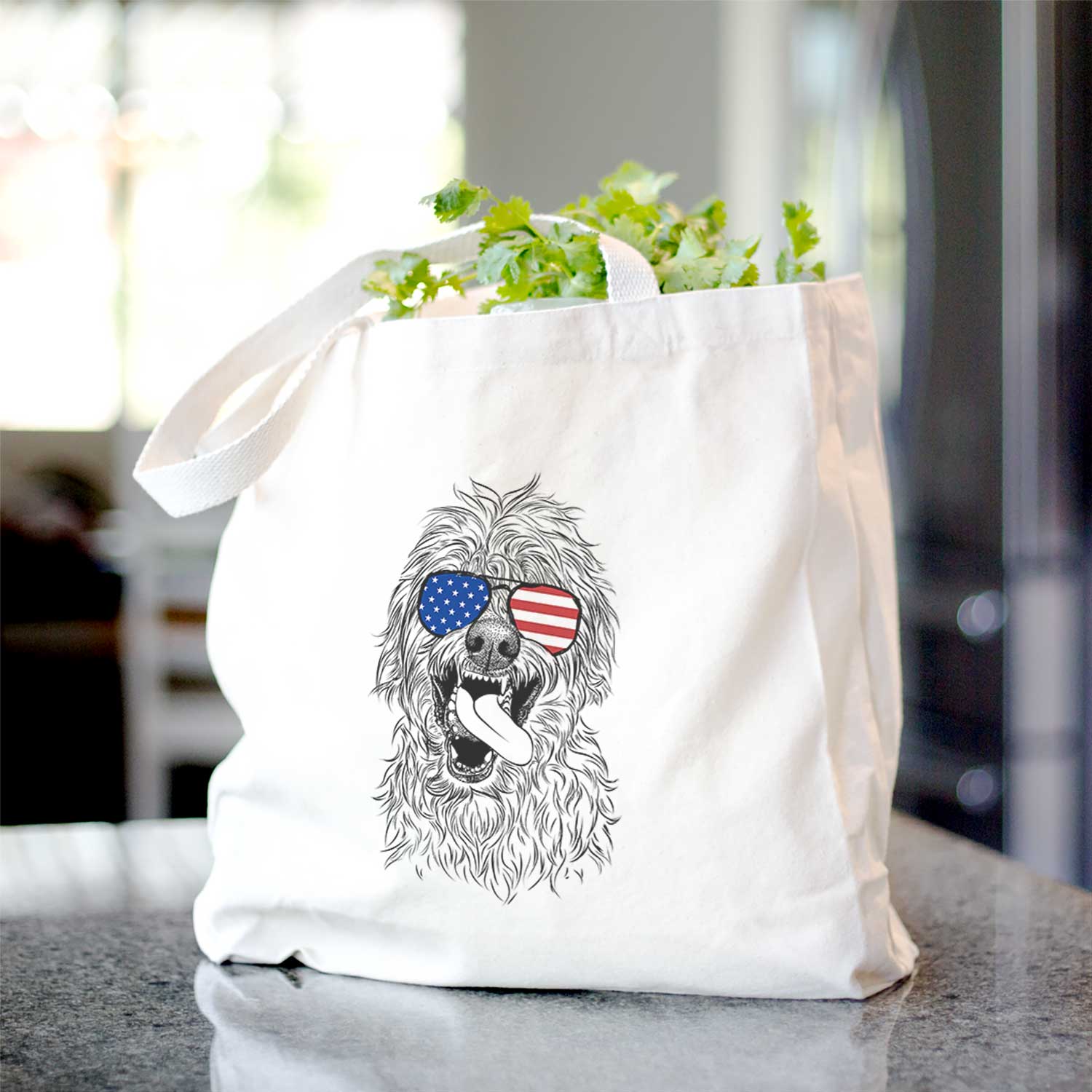 Groot the Irish Wolfhound - Tote Bag