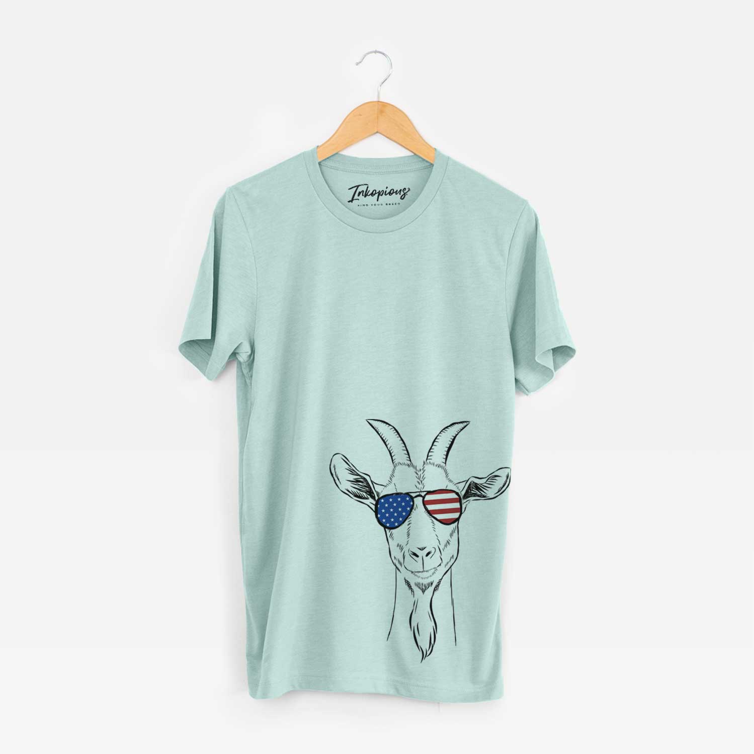 USA Gunnar the Goat - Unisex Crewneck