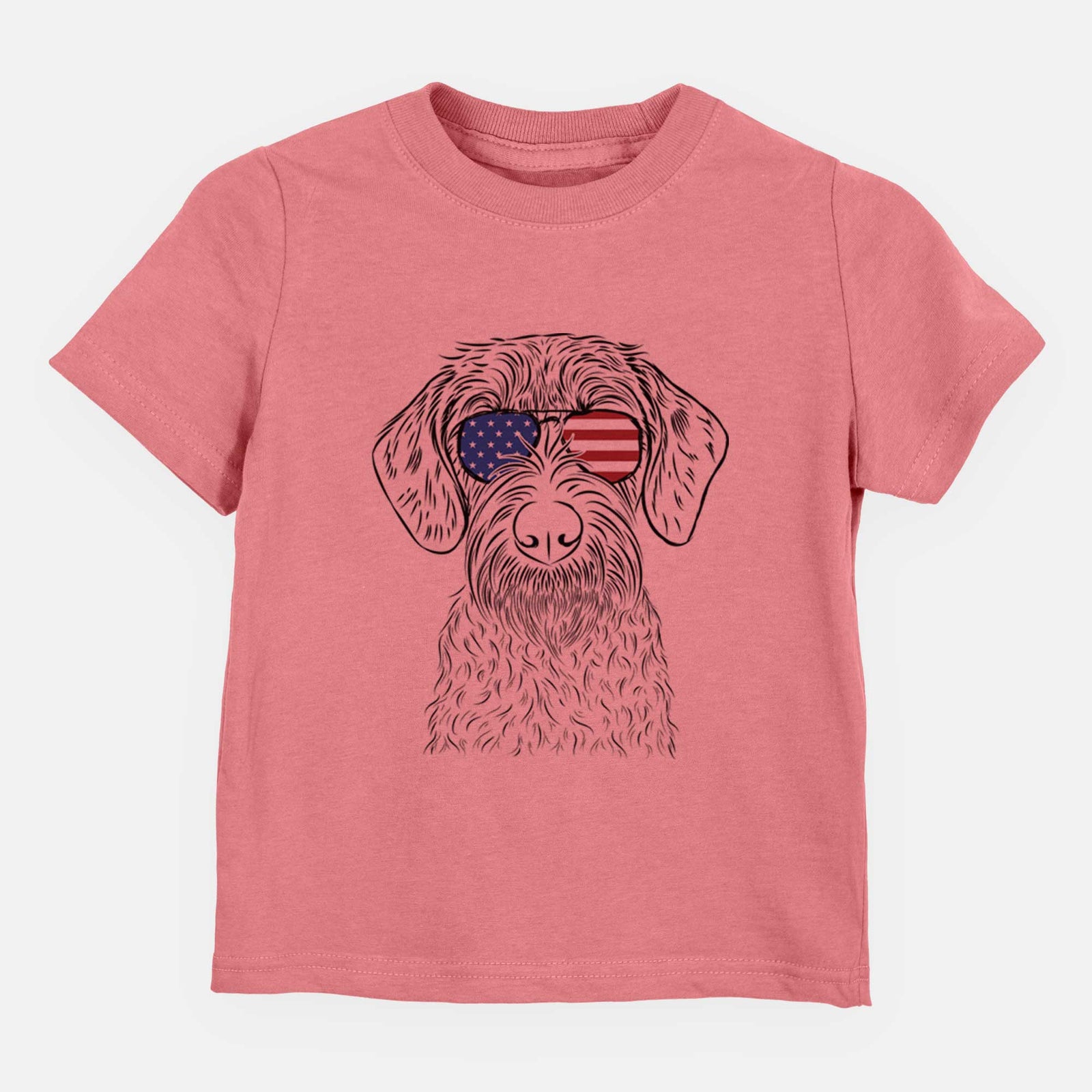 USA Gus the German Wirehaired Pointer - Kids/Youth/Toddler Shirt