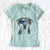 USA Gus the Rottweiler Mix - Women's Perfect V-neck Shirt