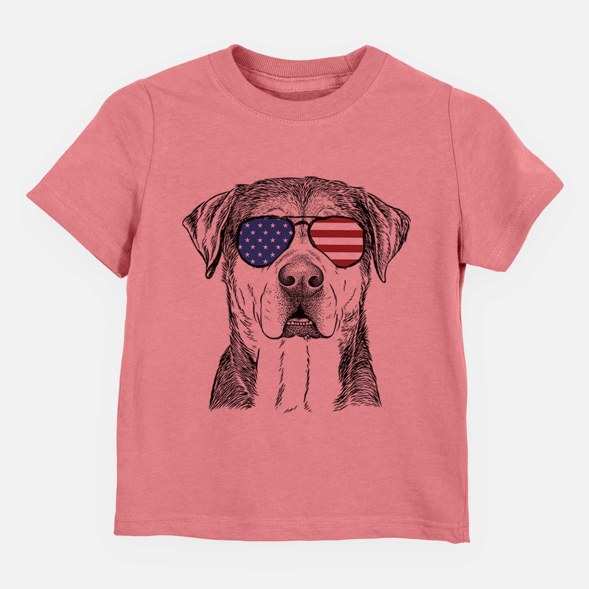 USA Gus the Rottweiler Mix - Kids/Youth/Toddler Shirt