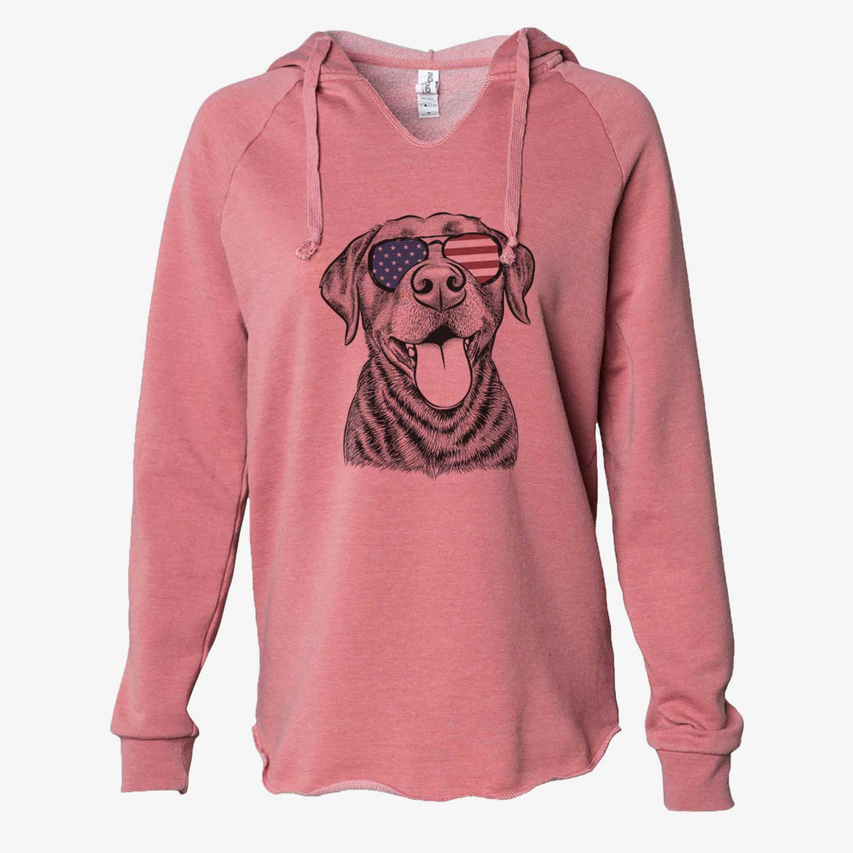 USA Gwen the Labrador Retriever - Cali Wave Hooded Sweatshirt