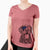 USA Gwen the Labrador Retriever - Women's Perfect V-neck Shirt