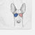 Halo the Ibizan Sight Hound Decorative Hand Towel