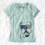 USA Hank the English Bulldog - Women's Perfect V-neck Shirt