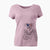 USA Hannah the Pitbull Mix - Women's Perfect V-neck Shirt