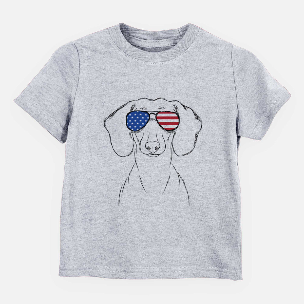 USA Hans the Dachshund - Kids/Youth/Toddler Shirt