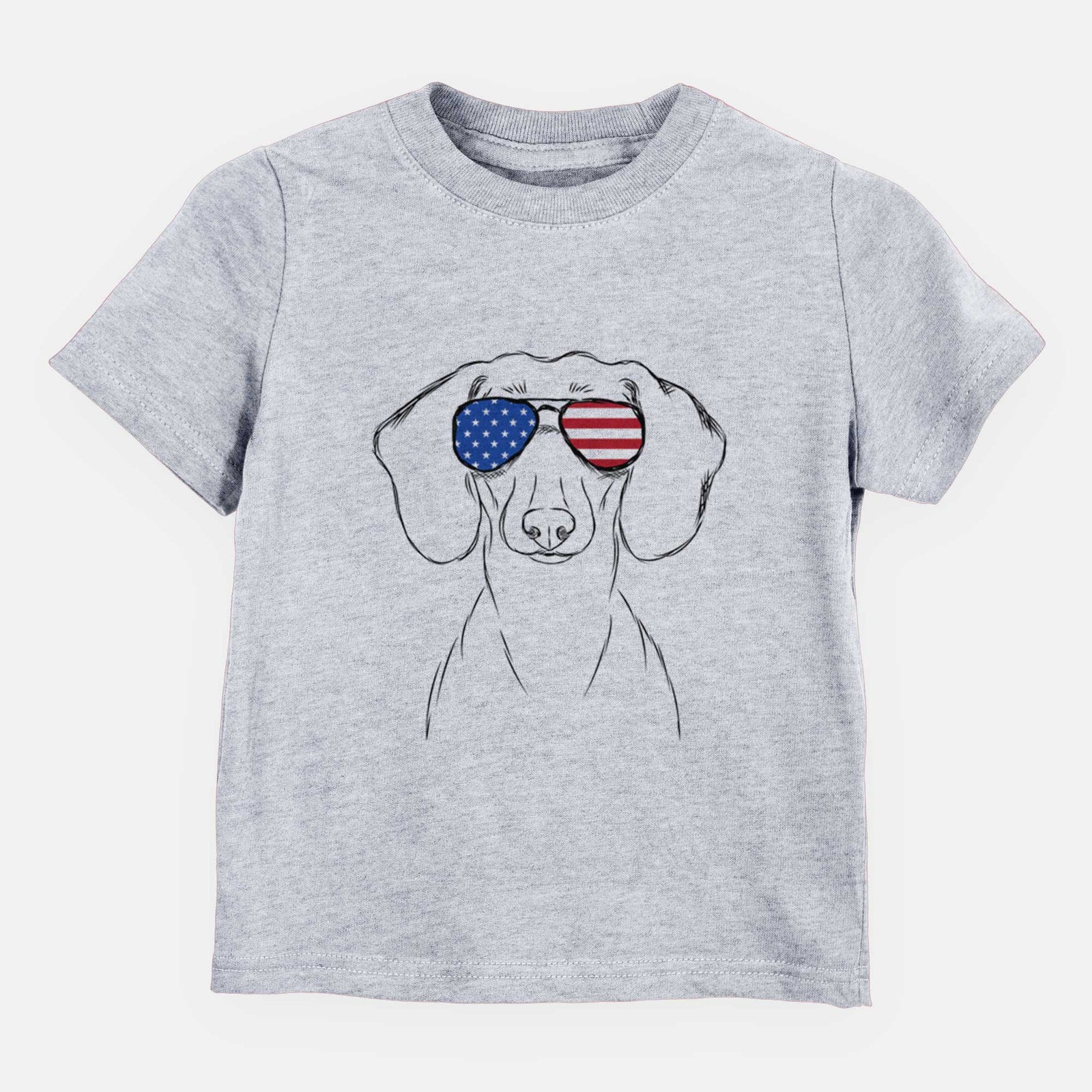 USA Hans the Dachshund - Kids/Youth/Toddler Shirt