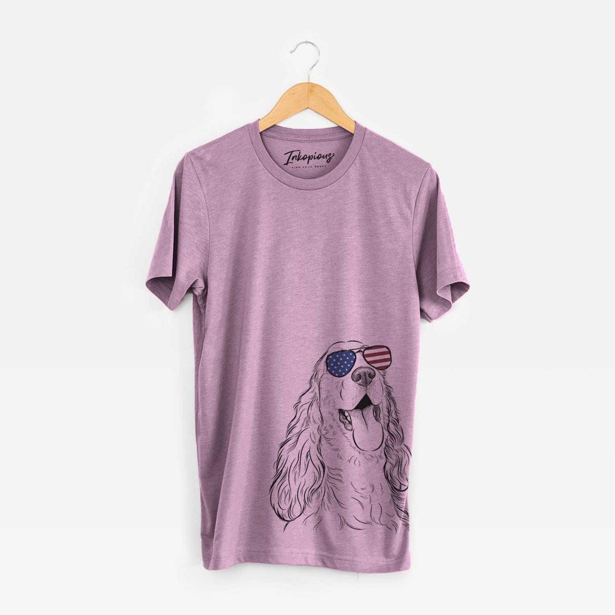 USA Happy Henry the English Cocker Spaniel - Unisex Crewneck