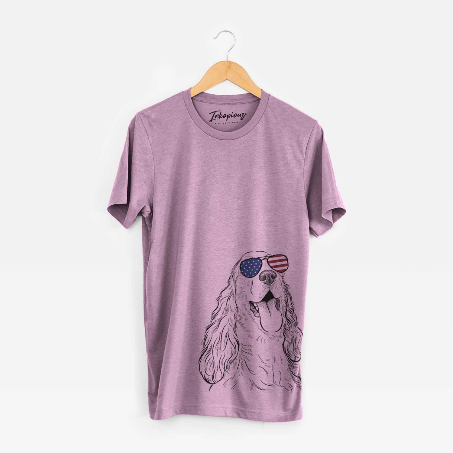 USA Happy Henry the English Cocker Spaniel - Unisex Crewneck