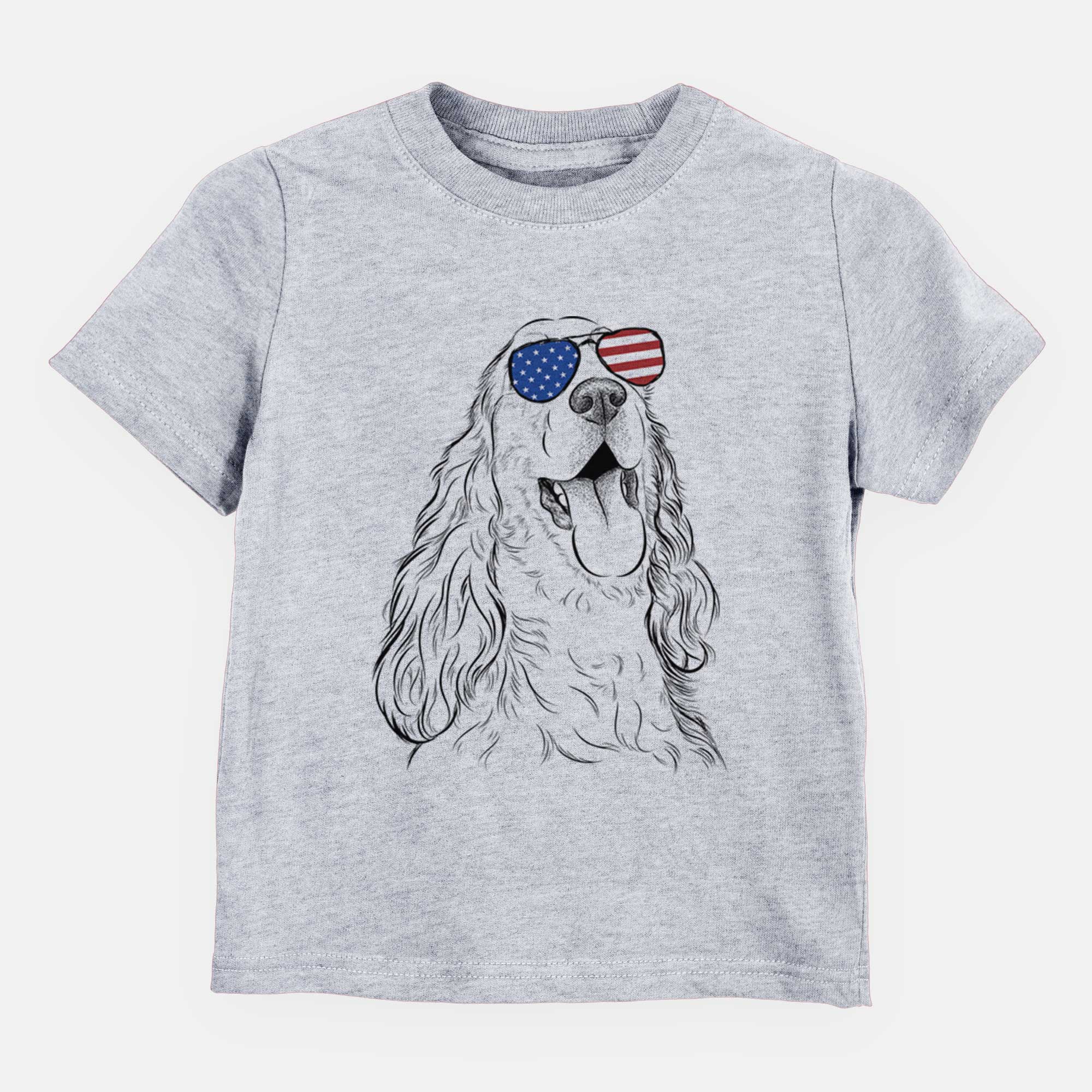 USA Happy Henry the English Cocker Spaniel - Kids/Youth/Toddler Shirt