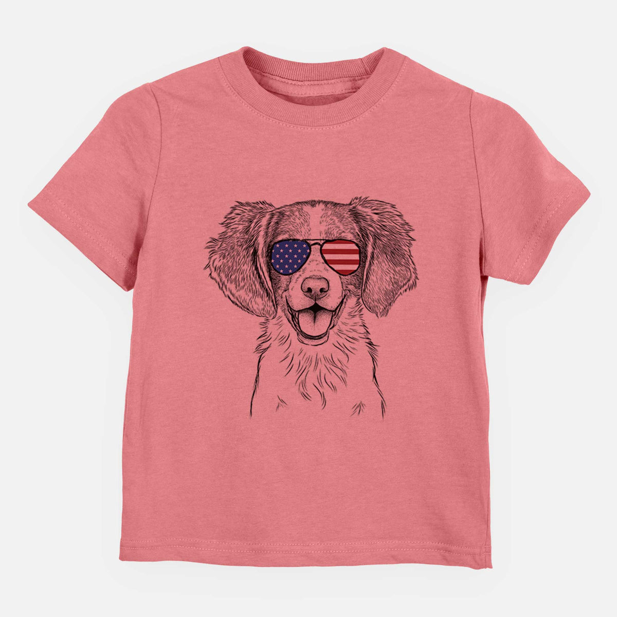 USA Happy Holly the Brittany Spaniel - Kids/Youth/Toddler Shirt