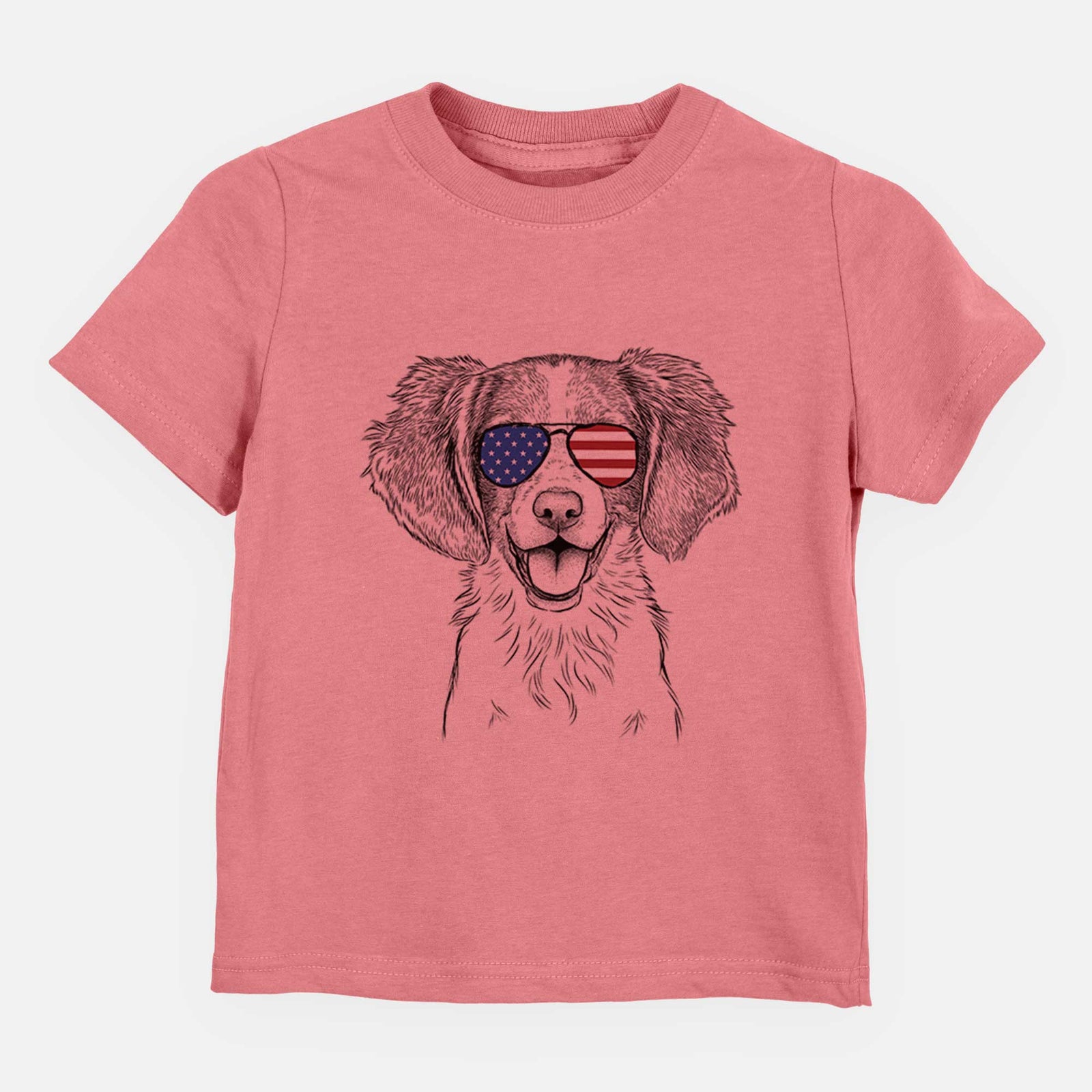 USA Happy Holly the Brittany Spaniel - Kids/Youth/Toddler Shirt