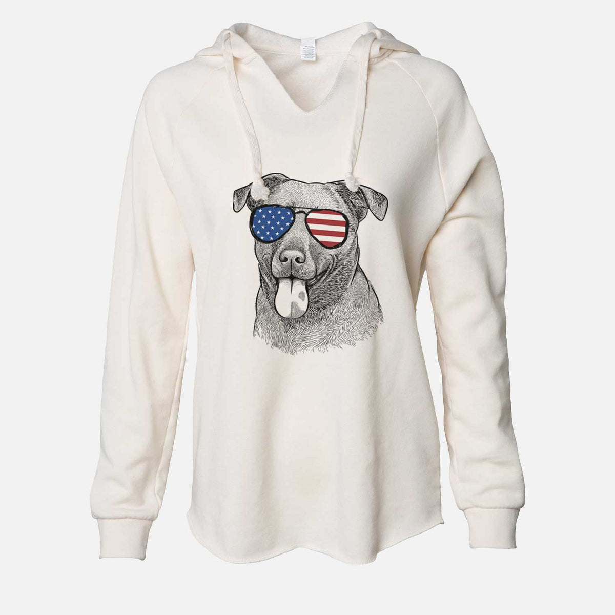 USA Harbor the Mixed Breed - Cali Wave Hooded Sweatshirt