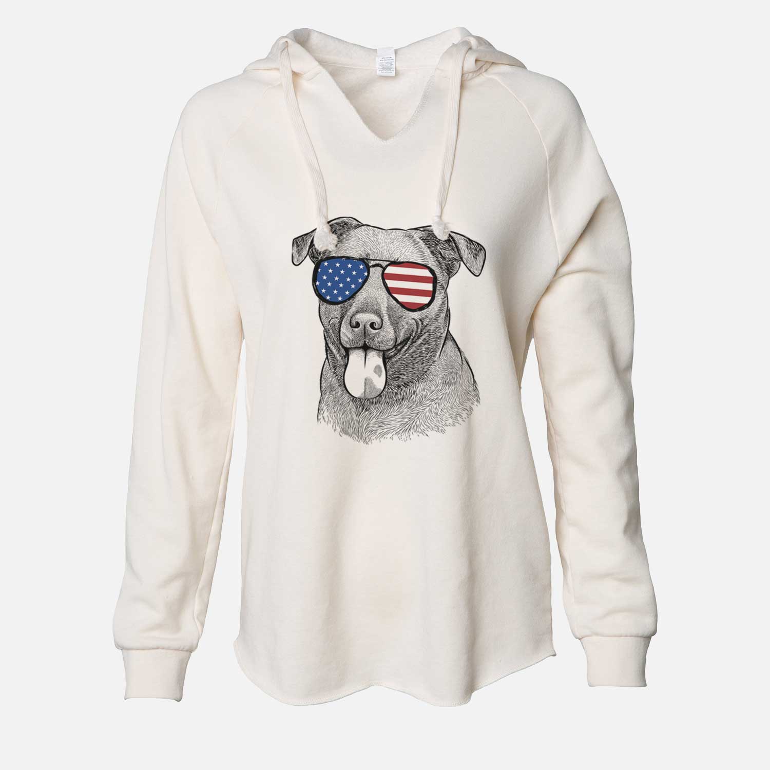 USA Harbor the Mixed Breed - Cali Wave Hooded Sweatshirt