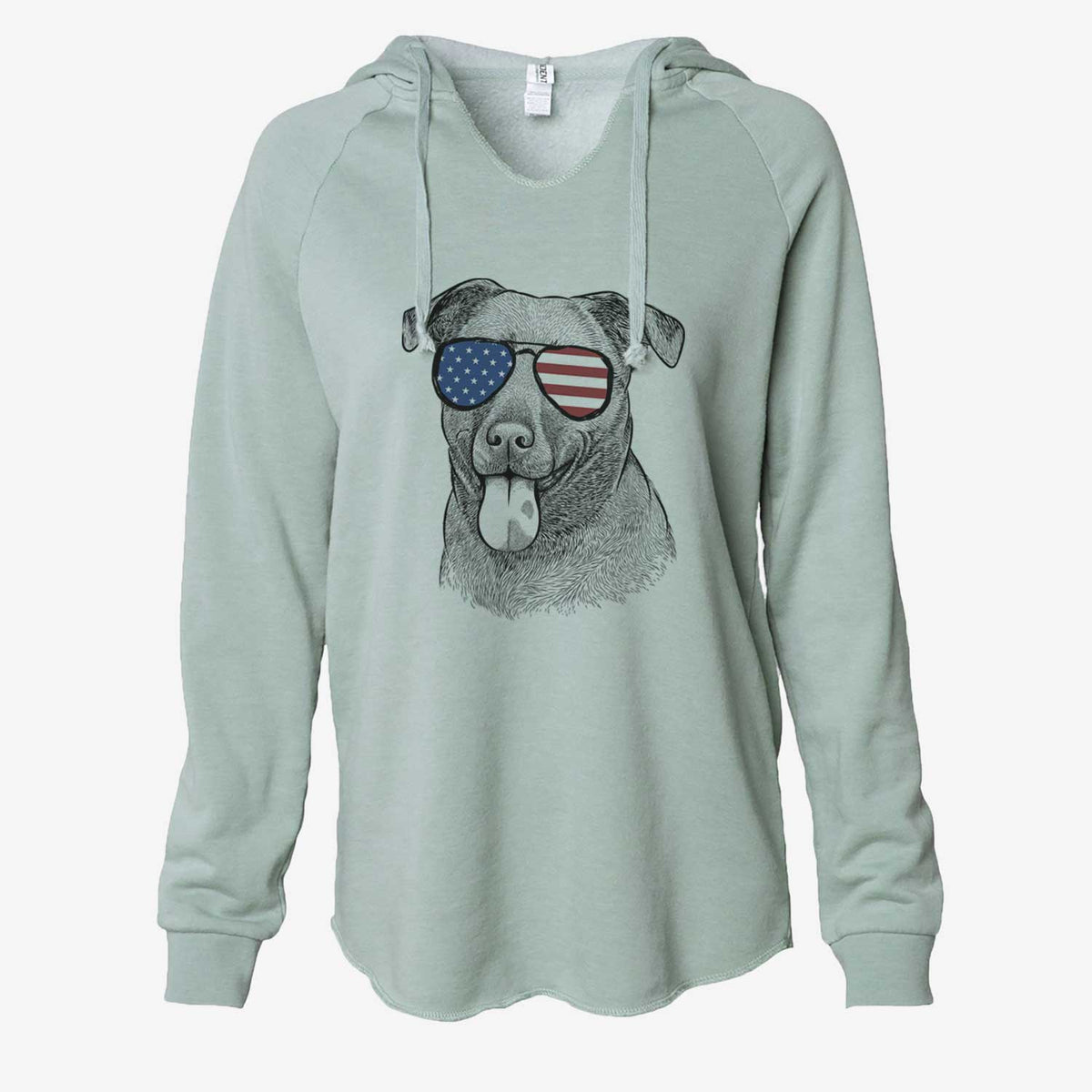 USA Harbor the Mixed Breed - Cali Wave Hooded Sweatshirt