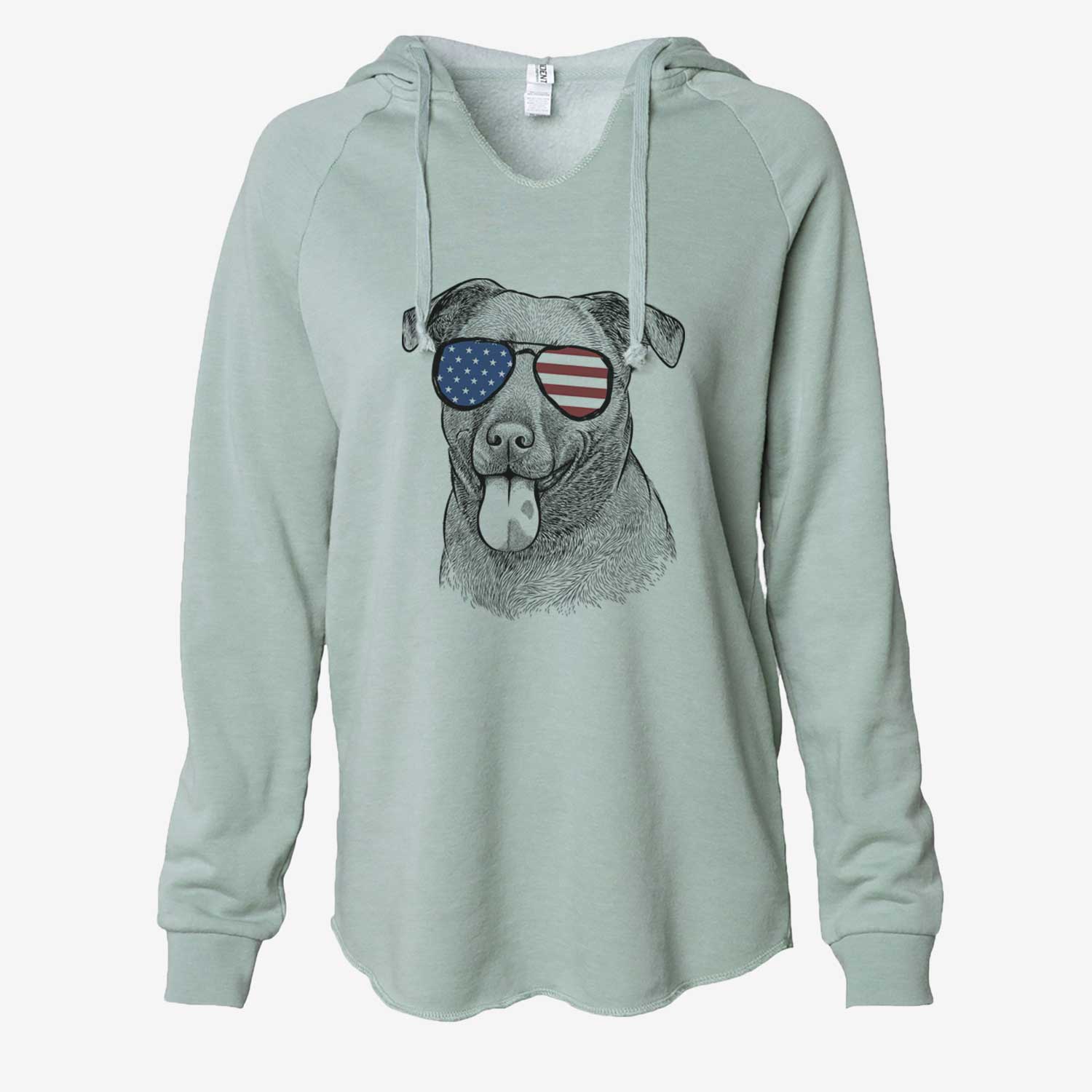 USA Harbor the Mixed Breed - Cali Wave Hooded Sweatshirt