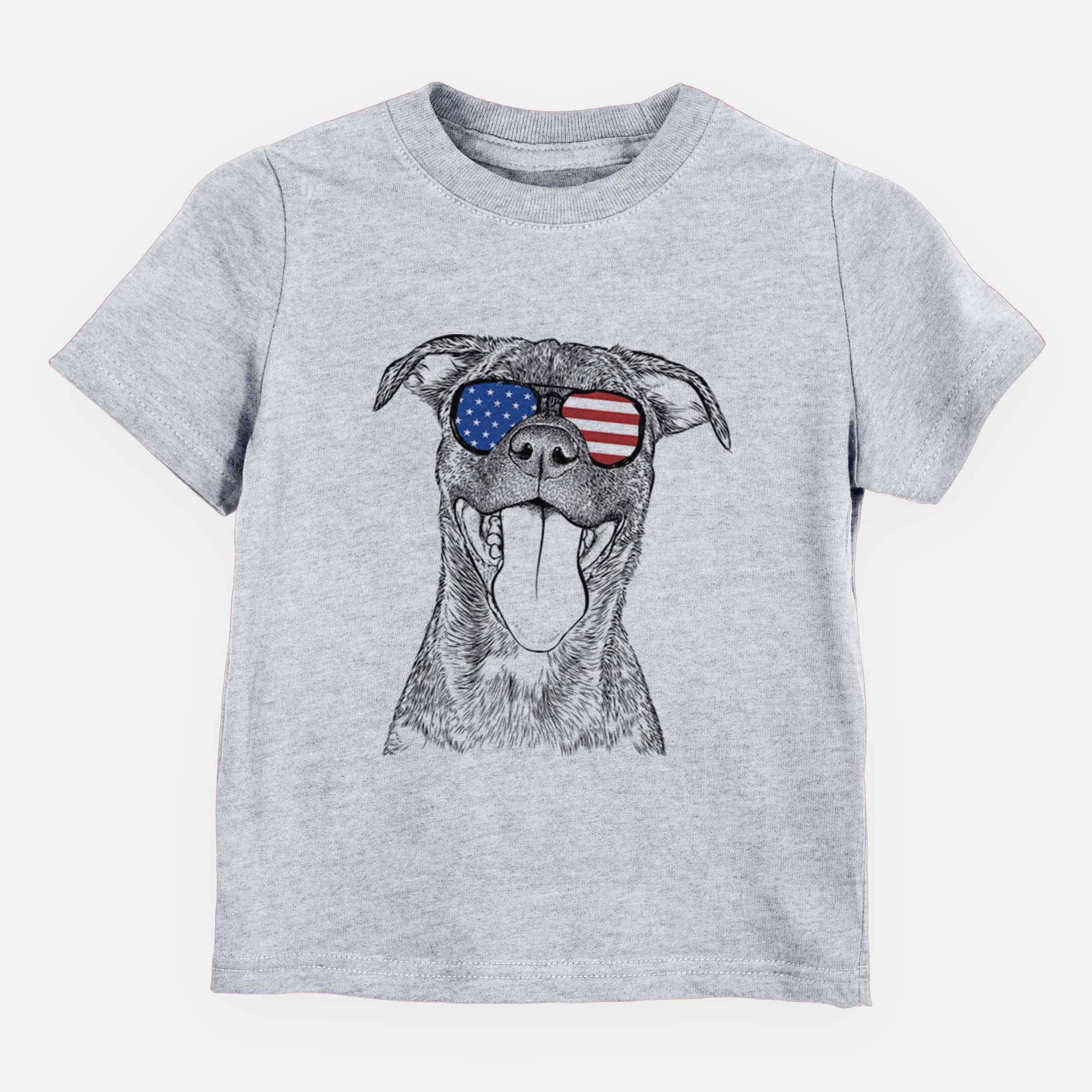 USA Harley the Pitbull Mix - Kids/Youth/Toddler Shirt