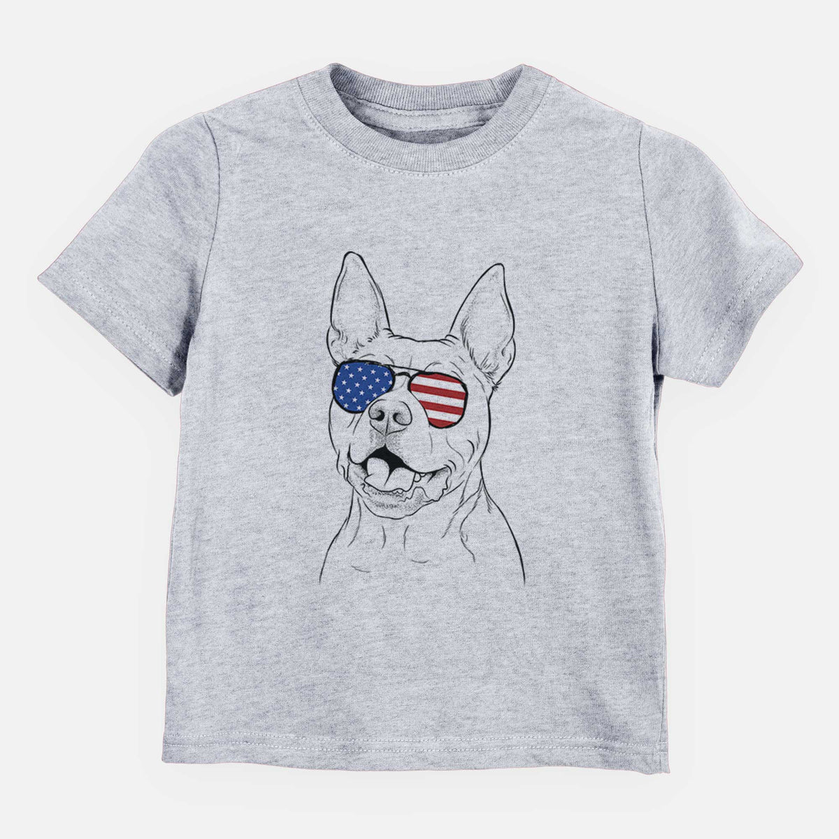 USA Harley the Pitbull - Kids/Youth/Toddler Shirt