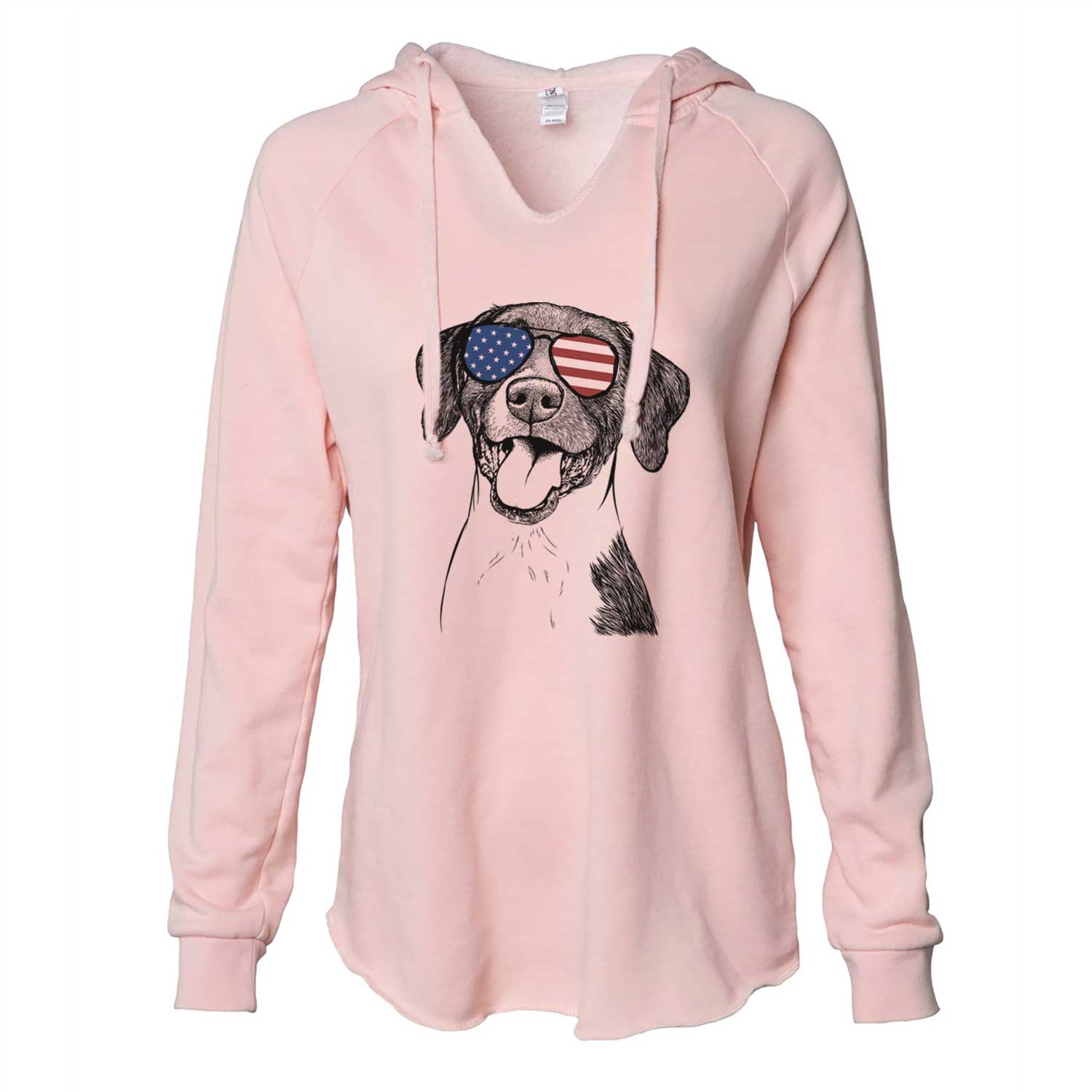 USA Harper the Mixed Breed - Cali Wave Hooded Sweatshirt