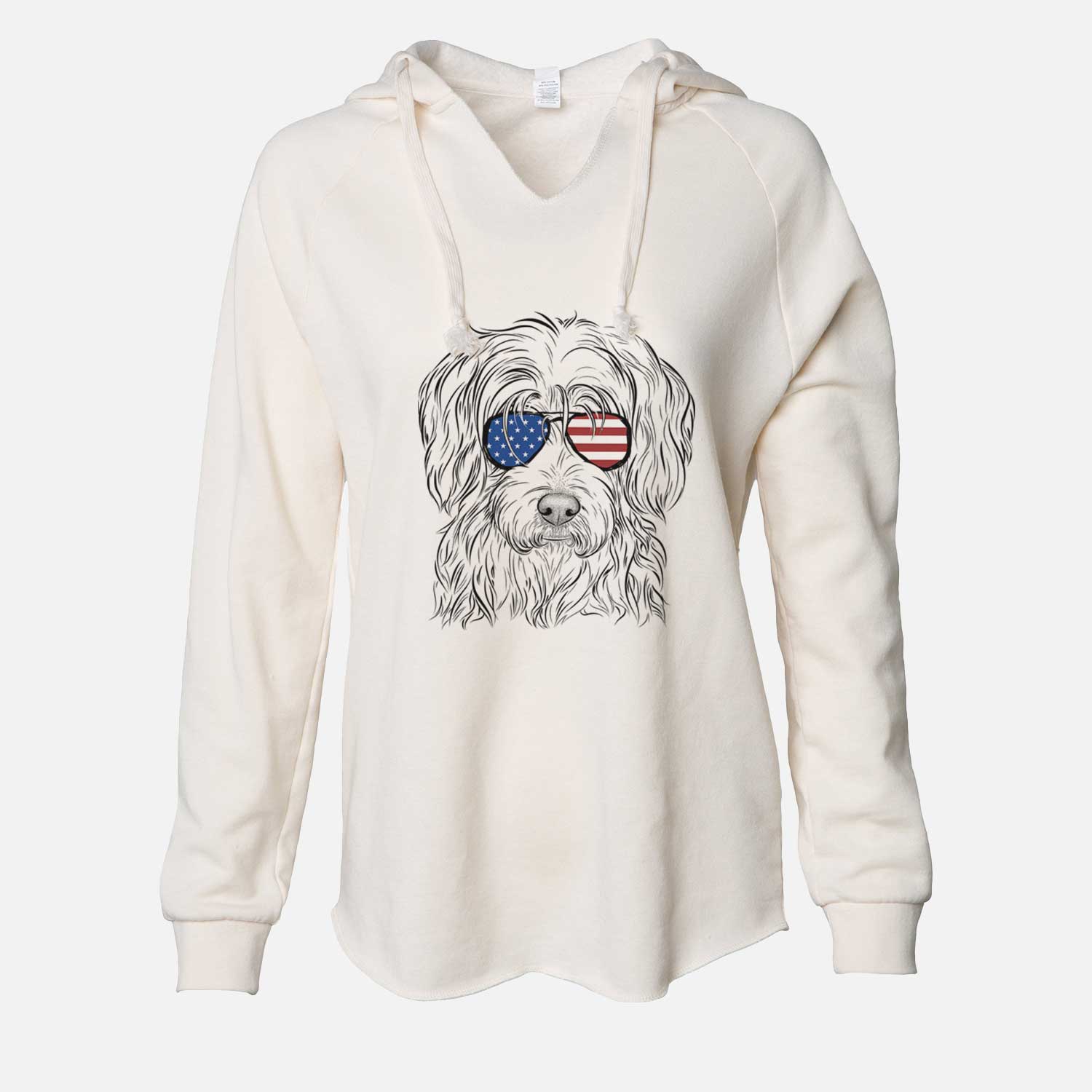 USA Harry the Mixed Breed - Cali Wave Hooded Sweatshirt