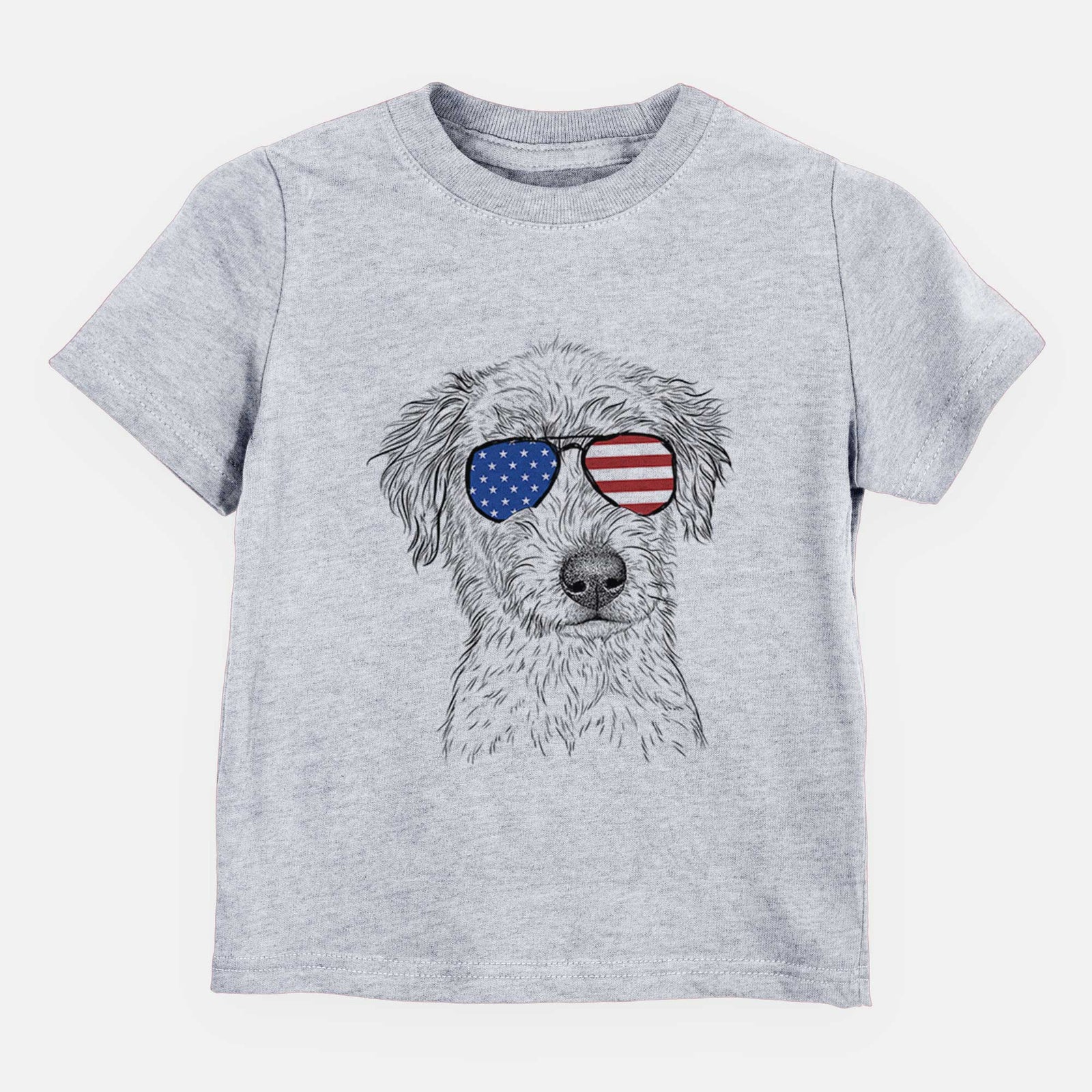 USA Harry the Mixed Breed Puppy - Kids/Youth/Toddler Shirt