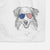 Hattie the Australian Shepherd Decorative Hand Towel