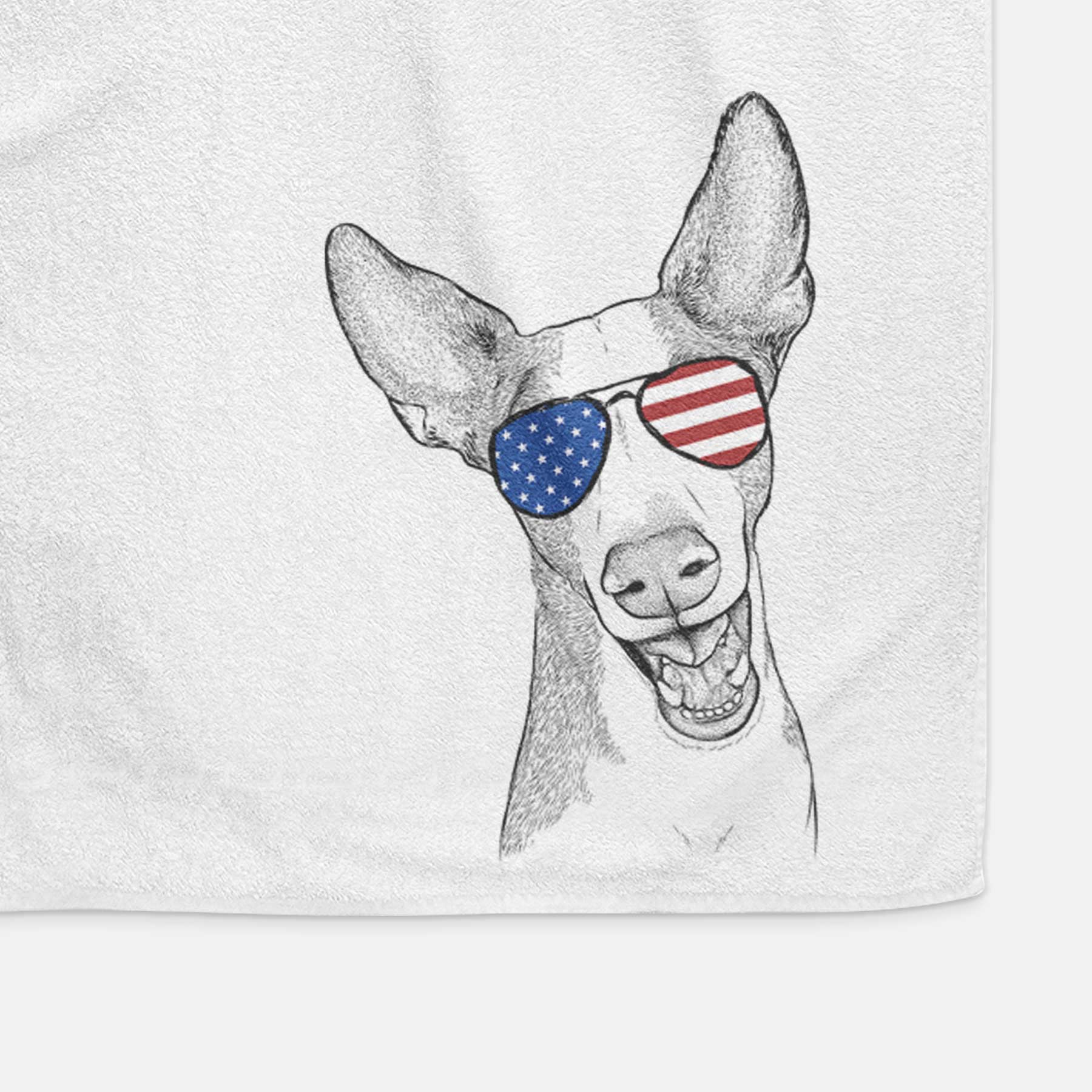 Havok the Ibizan Hound Decorative Hand Towel