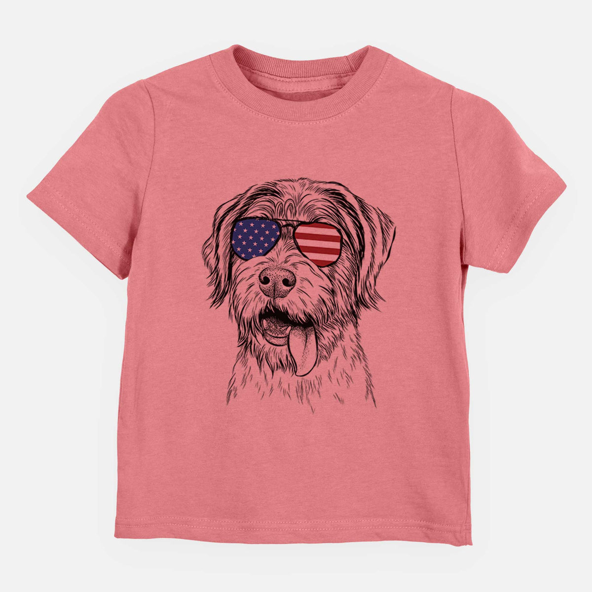 USA Hazel the German Wirehaired Pointer Mix - Kids/Youth/Toddler Shirt