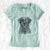 USA Heath the Black Lab - Women's Perfect V-neck Shirt