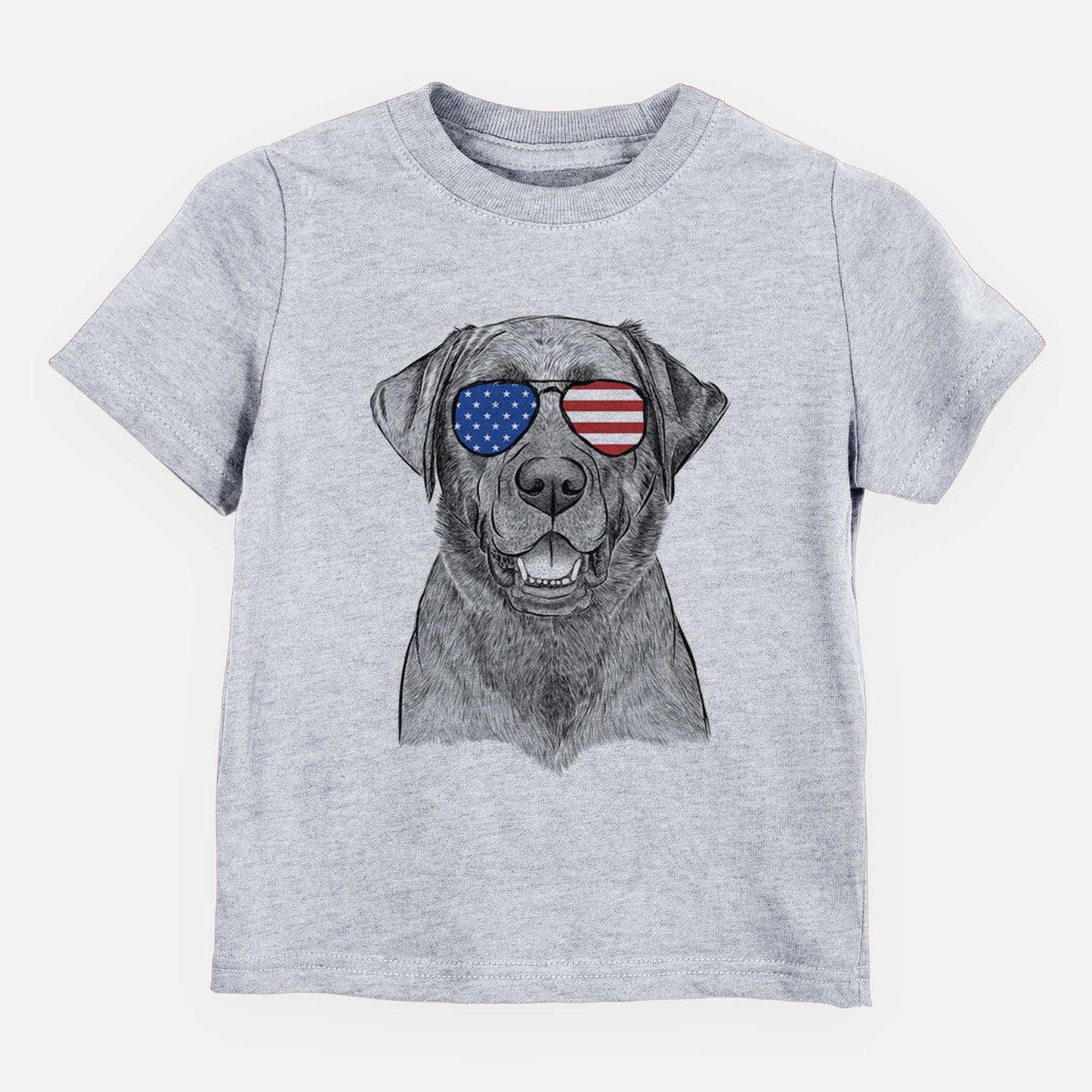 USA Heath the Black Lab - Kids/Youth/Toddler Shirt