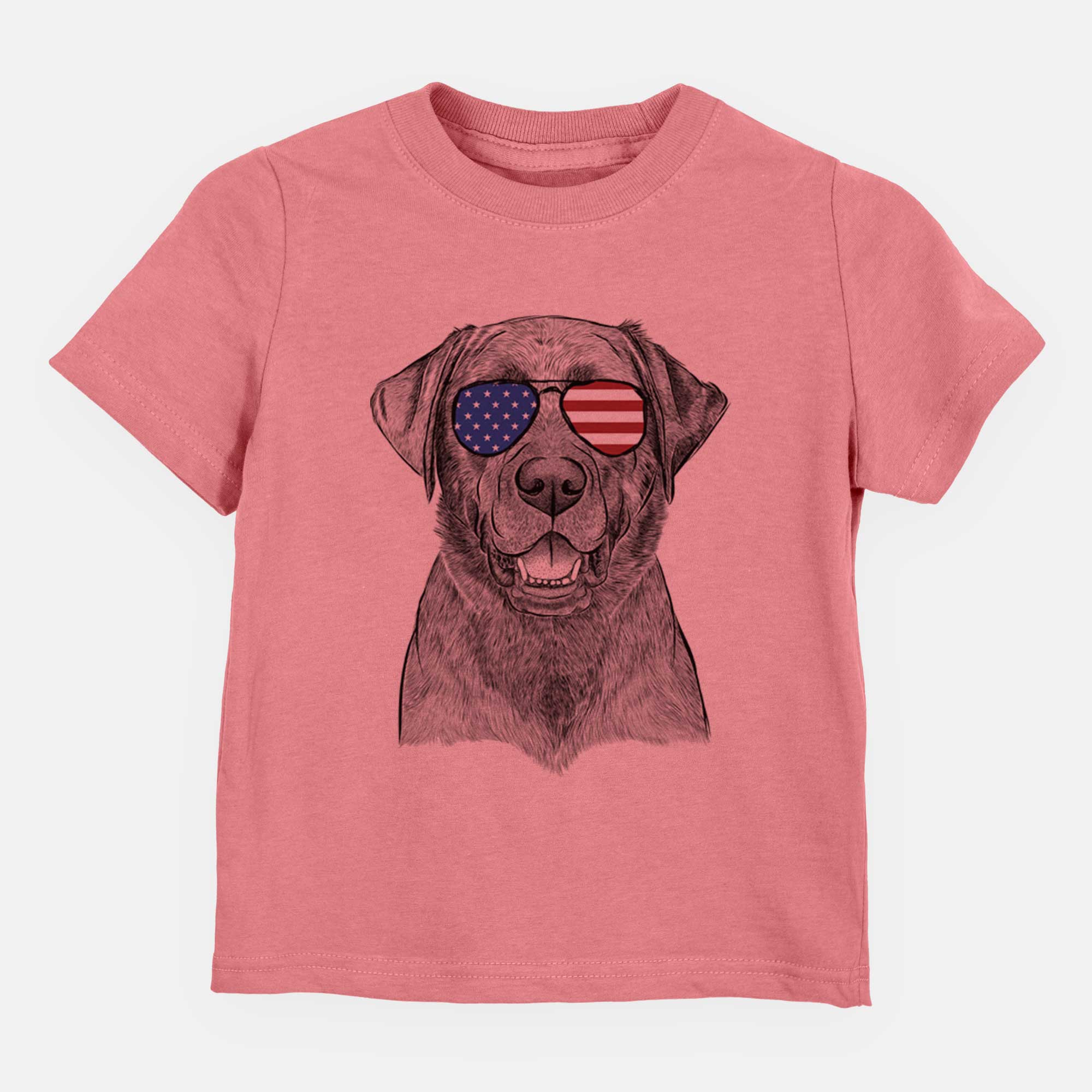 USA Heath the Black Lab - Kids/Youth/Toddler Shirt