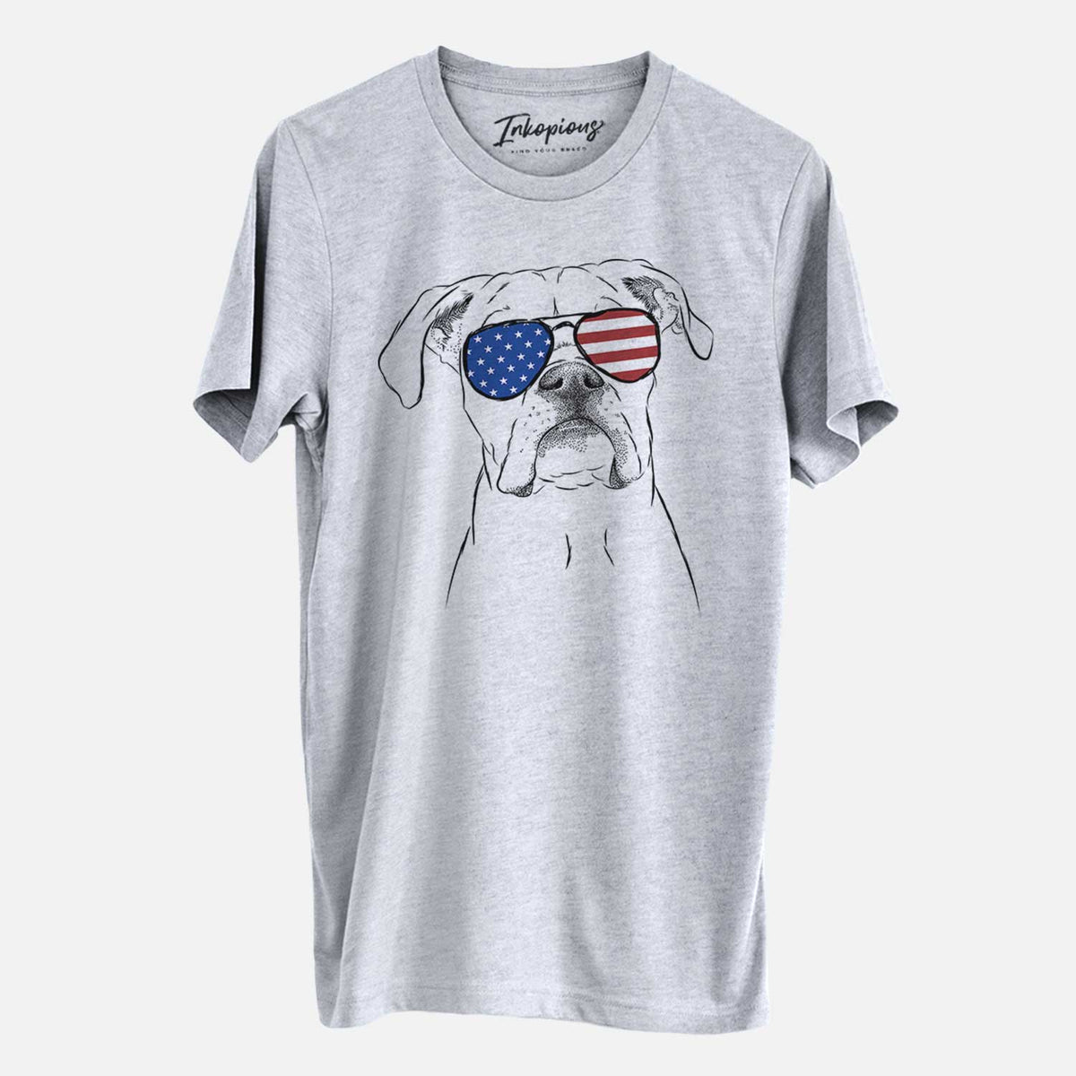 USA Henley the Boxer - Unisex Crewneck