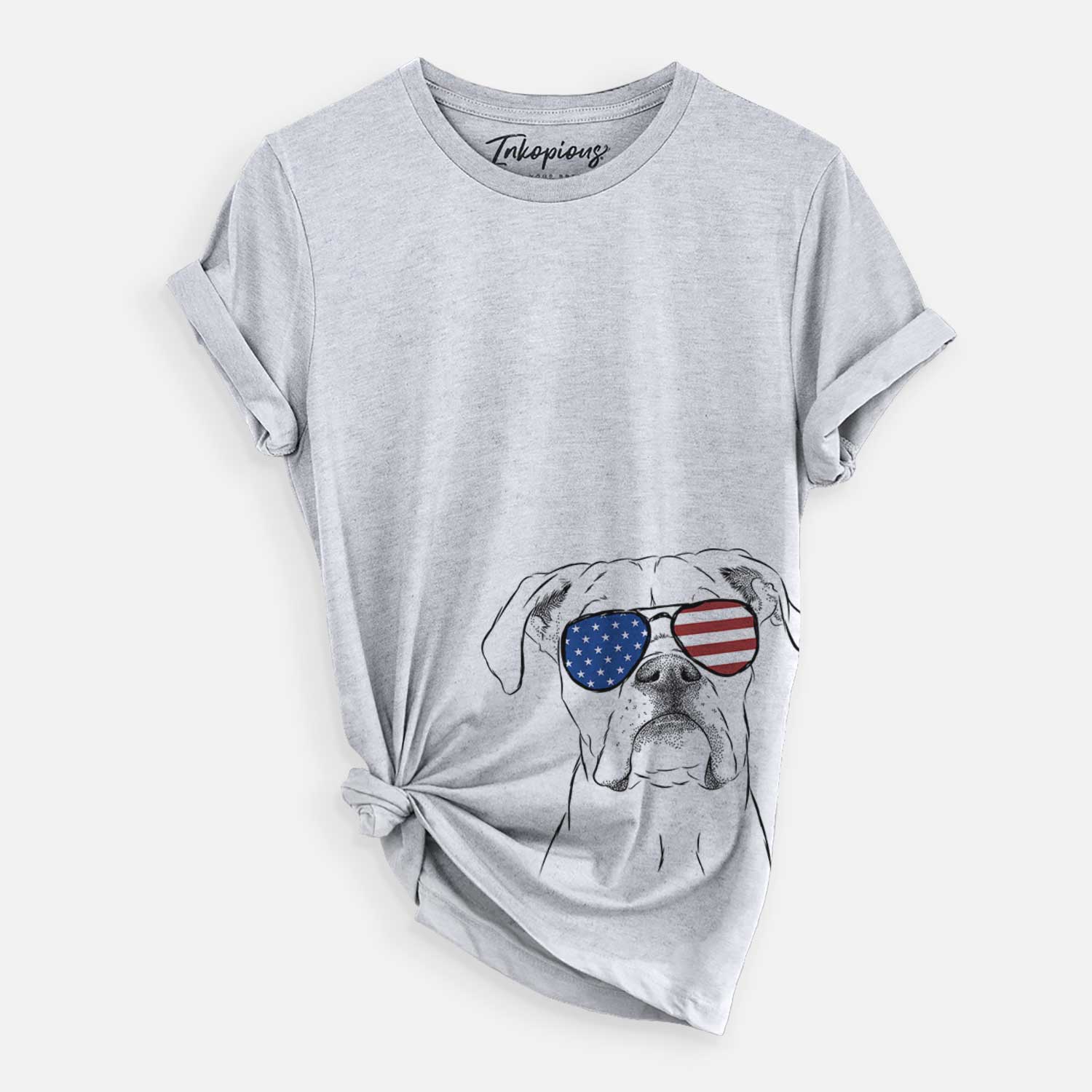 USA Henley the Boxer - Unisex Crewneck