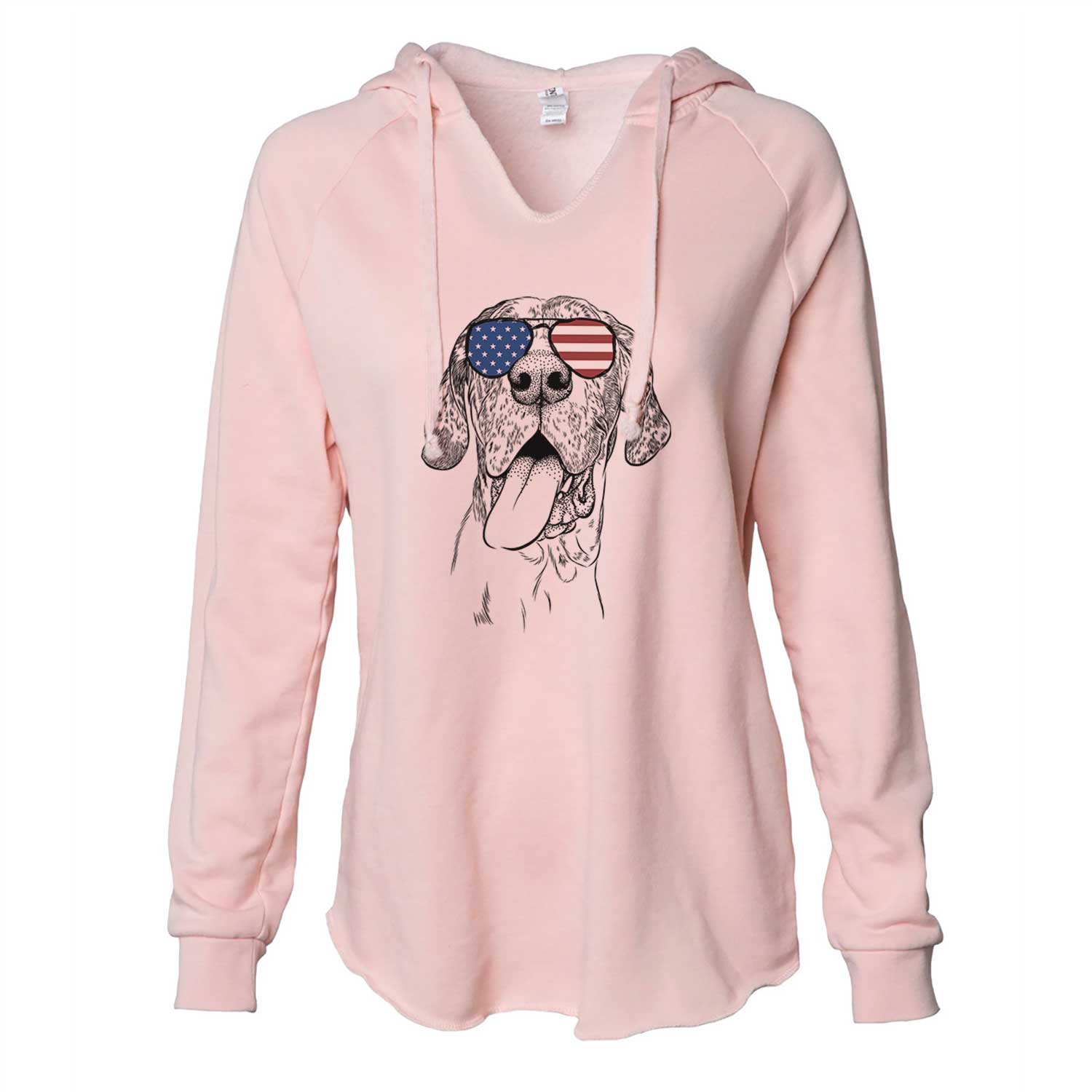 USA Hennessey the Great Dane - Cali Wave Hooded Sweatshirt